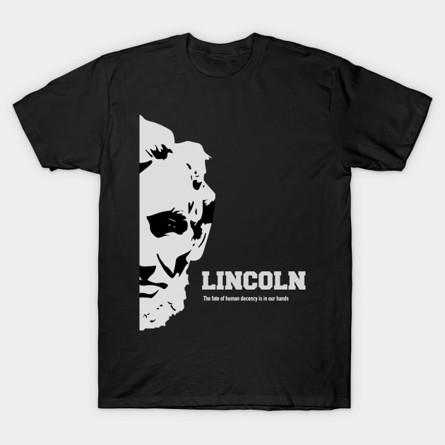 Lincoln - Alternative Movie Poster T-Shirt by MoviePosterBoy